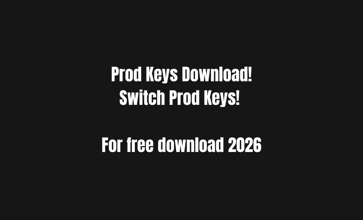 Prod Keys Download